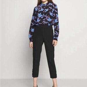 kate spade Black Cropped Ankle Pants